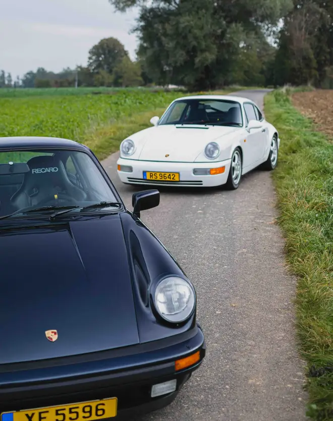 Porsche GModel and 964 RS